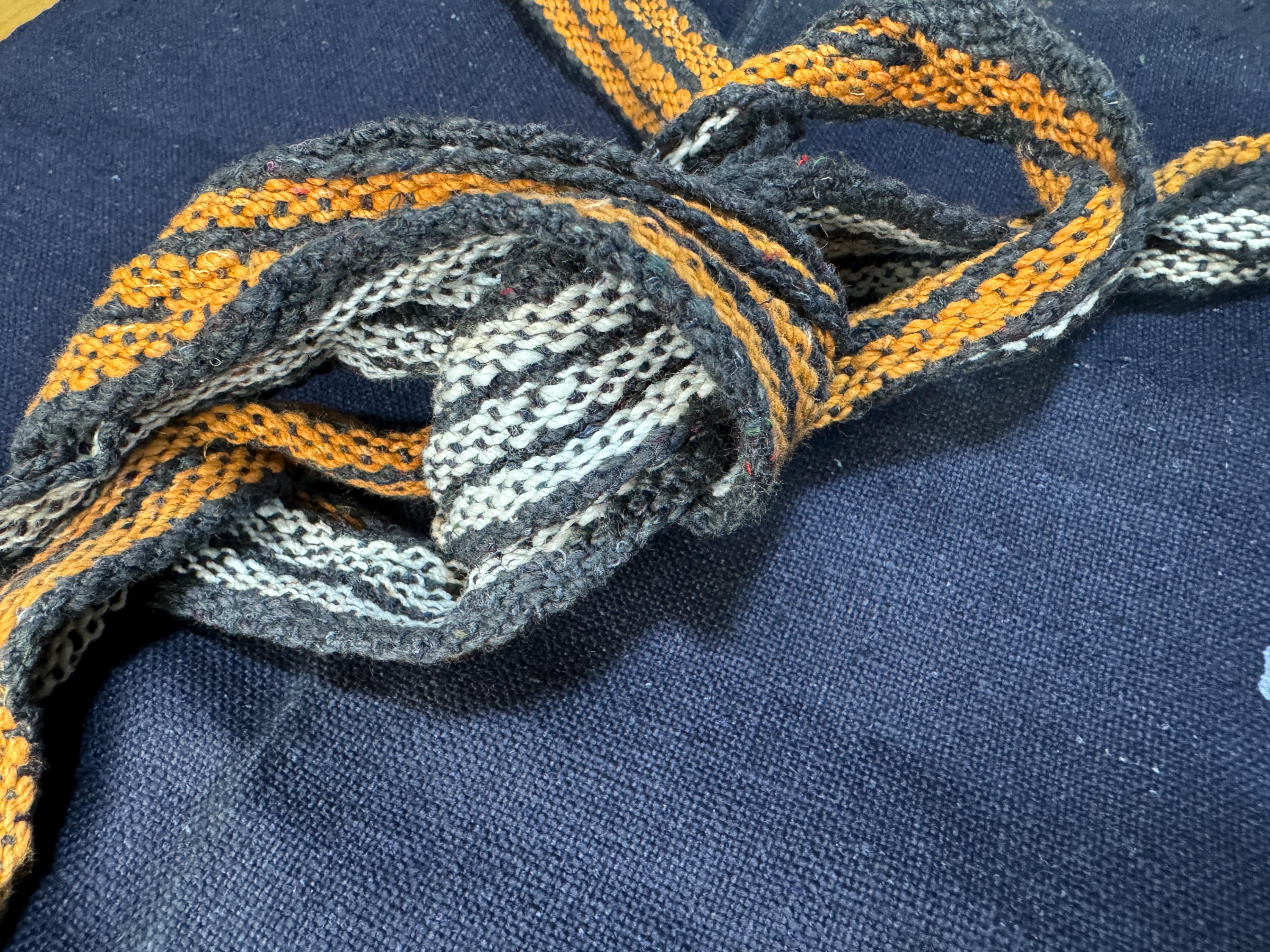 まき roBa Japanese Vintage Indigo Maekake(traditional Style of Japanese