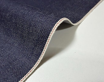 14 oz Indigo Selvage Japanese Blue Fabric