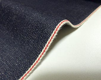 17 oz Japanese Heavy Ounce Selvage Denim Fabric by the yard