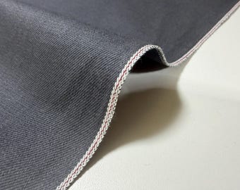 11.5 oz Japanese Cotton Charcoal Gray Selvage Denim – By The Yard