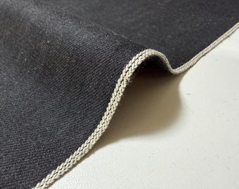 15 oz Black x Gray Japanese Selvage Denim