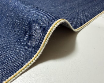 11.5 oz Japanese Indigo Slub Denim By The Yard