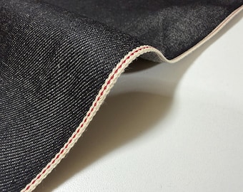 12 oz Japanese Cotton Black Selvage Denim – By The Yard