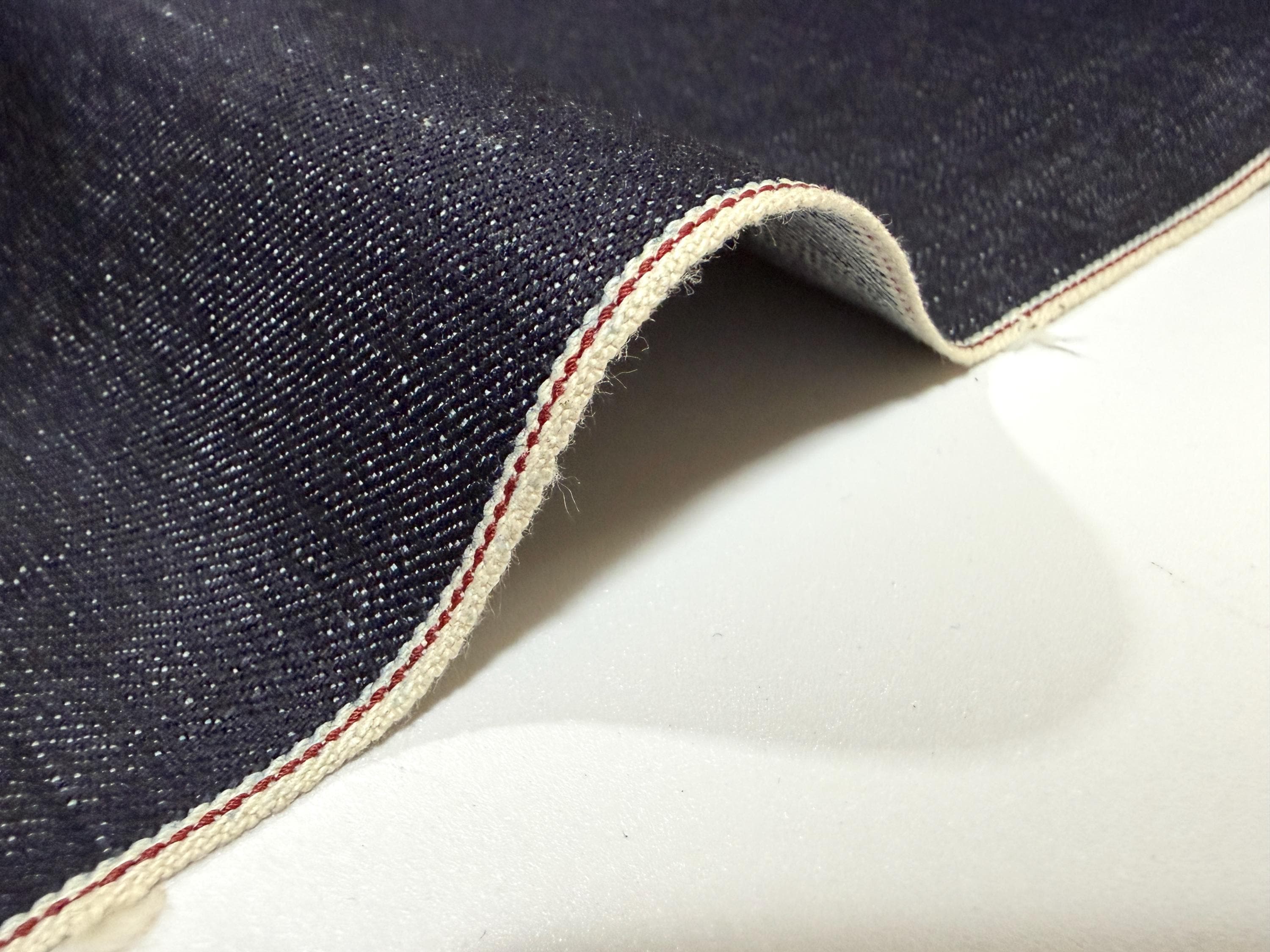 16.5 Oz Japanese Heavy Ounce Indigo Denim by the Yard, Selvage 