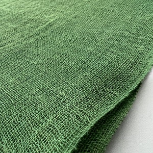 Vintage Indigo hemp &quot;KAYA&quot;(mosquito net). Japanese vintage fabric, Boro fabric, No. 245