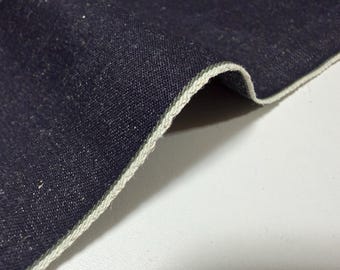 11 oz Double Selvage Line Japanese Indigo Denim By The Yard