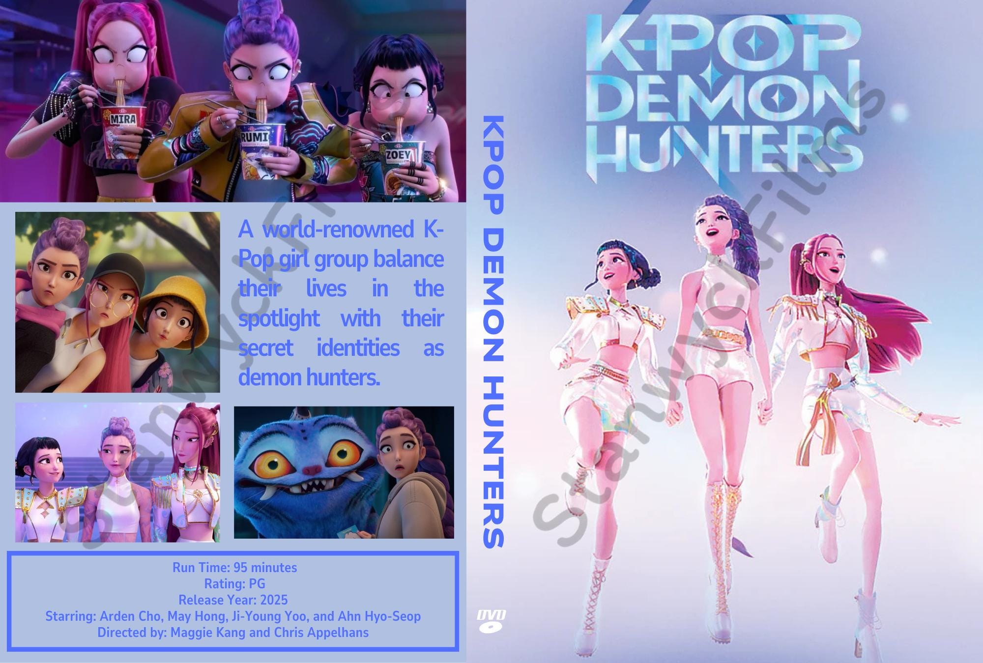 Kpop Demon Hunters Dvd - Etsy