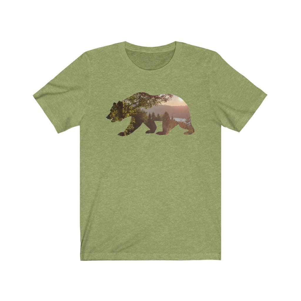 Bear Shirt Bear Shirt Men Bear Shirt Womens Bear Tshirt | Etsy