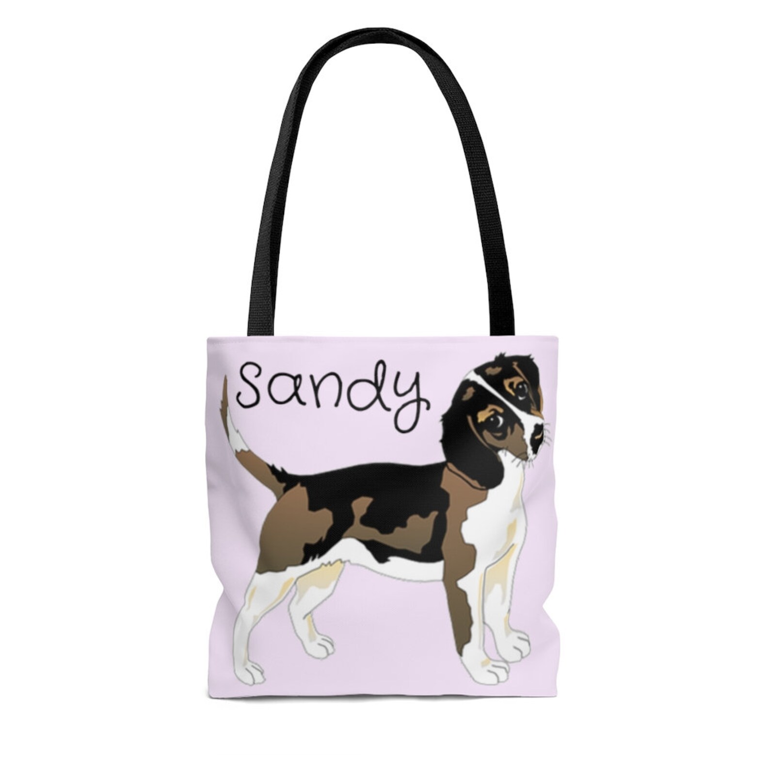 Personalized Beagle Tote Bag Beagle Purse Beagle Travel Bag Etsy