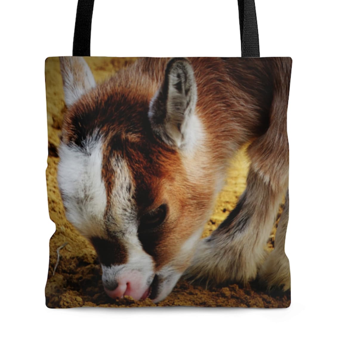 Baby Goat Tote Bag Goat Tote Bag Baby Goat Travel Bag Goat Etsy