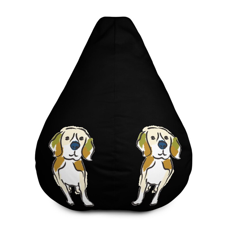 Puppy Dog Bean Bag Chair Big Bean Bag Accent Chair Lounge Etsy