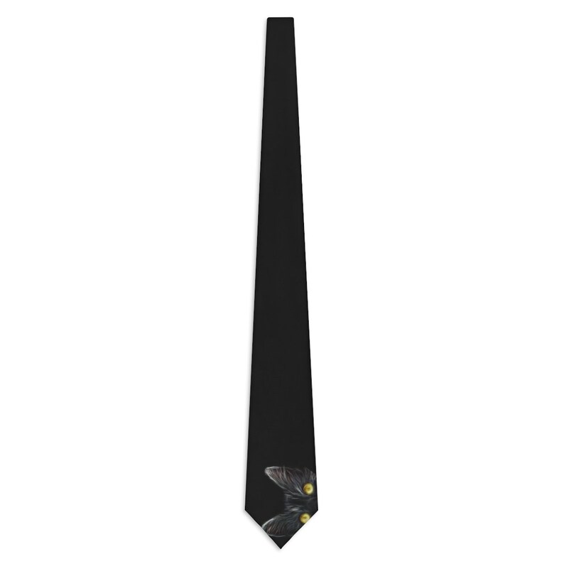 necktie cat