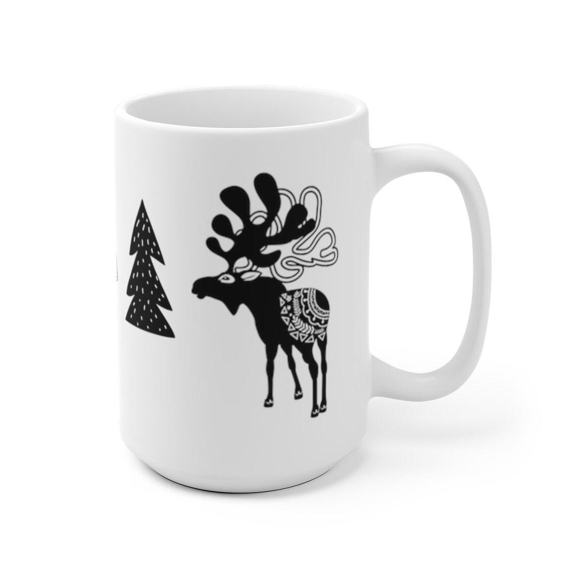 Moose Mug Moose Cup Moose Coffee Cup Moose Tea Cup Moose Etsy