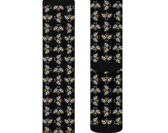 Bee Socks, Bumble Bee Socks, Bee Gift, Groom Socks, Funny Socks for Her, Bee Lover Gift, Beekeeper Gift, Gifts for Her, Stocking Stuffer