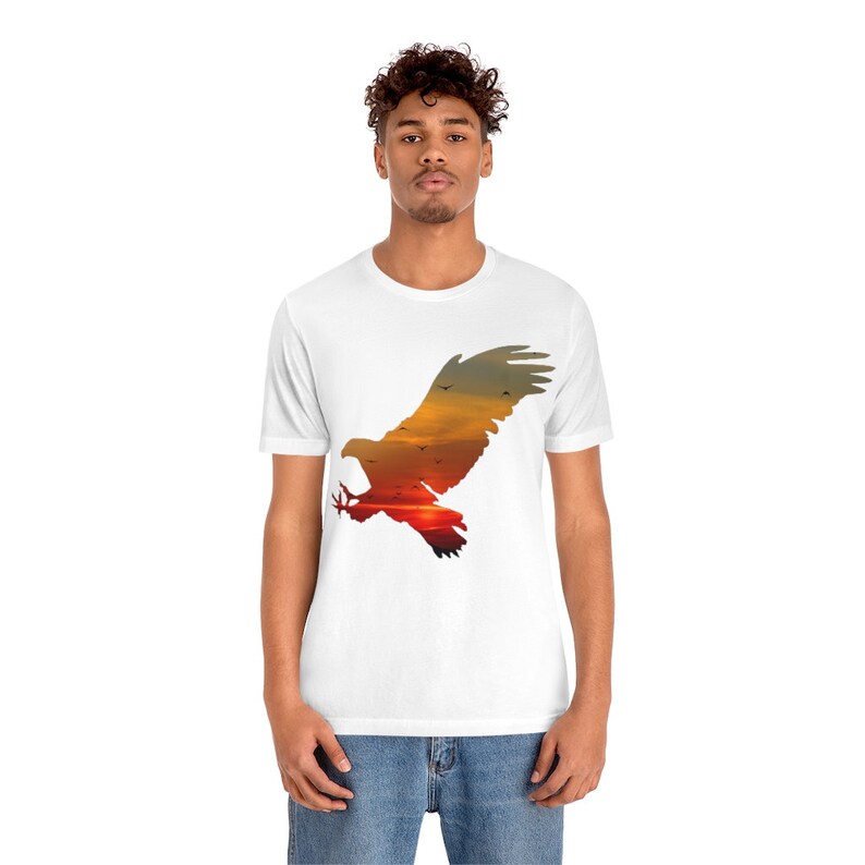 Eagle Shirt for Men Eagle Tshirt Bird Shirt Graphic Tshirt - Etsy