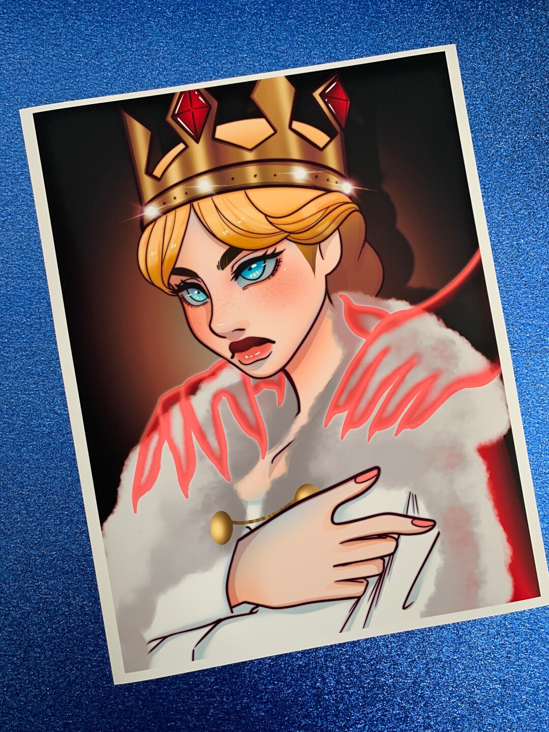 Anime Queen Reiss Individual Art Print - Etsy
