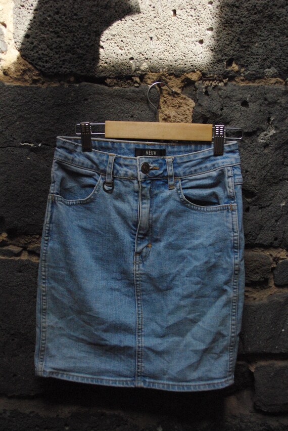 size 8 denim skirt