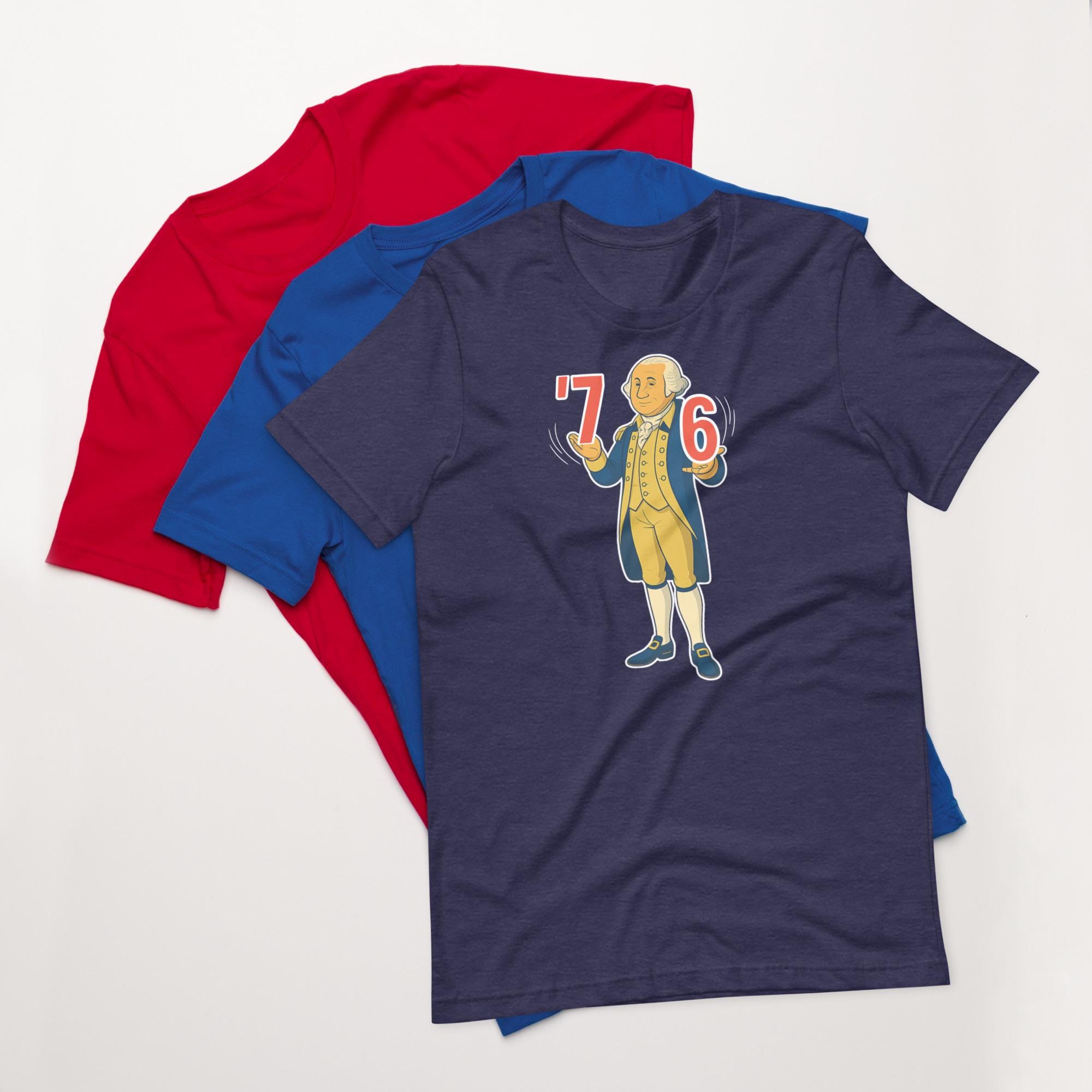 Makehistoryfun Original 6-7 7-6 George Washington Shirt - Etsy