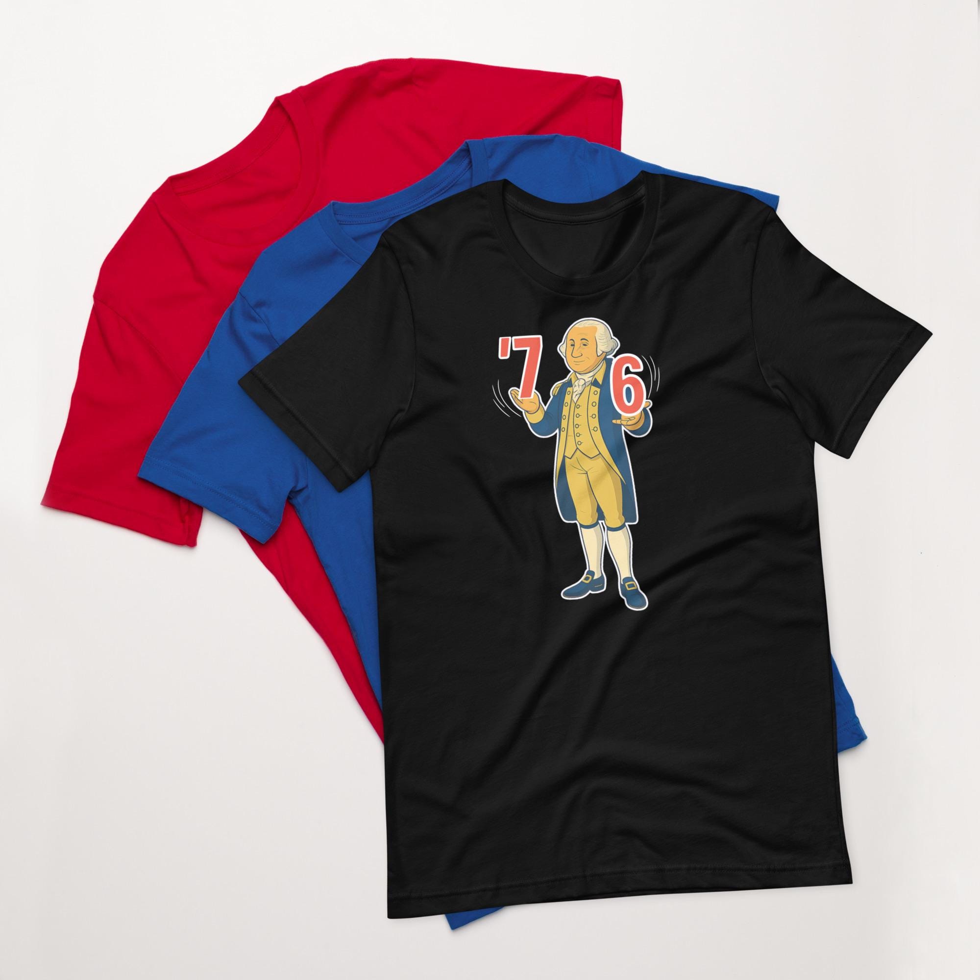 Makehistoryfun Original 6-7 7-6 George Washington Shirt - Etsy