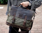 Canvas satchel mens on sale