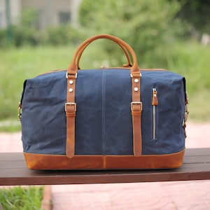 Personalized Travel Bag – Weekend Bag - Overnight Bag - Carry On Bag - Men&#39;s Gym Bag – Gifts for Men – Gifts for Him - Gifts for Dad