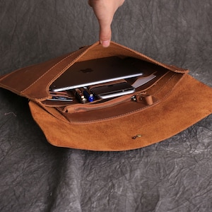 Personalizzato Uomo Pelle Busta Pochette Pen Holder iPhone Case Card Holder Small Satchel Bag Travel Wallet Christmas Gift