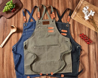 Grembiuli personalizzati per bambini, grembiule in tela per