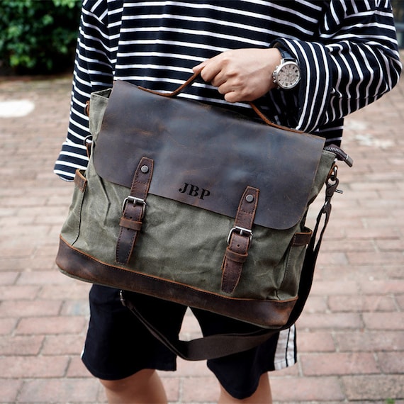 L.L.Bean Waxed Canvas Crossbody