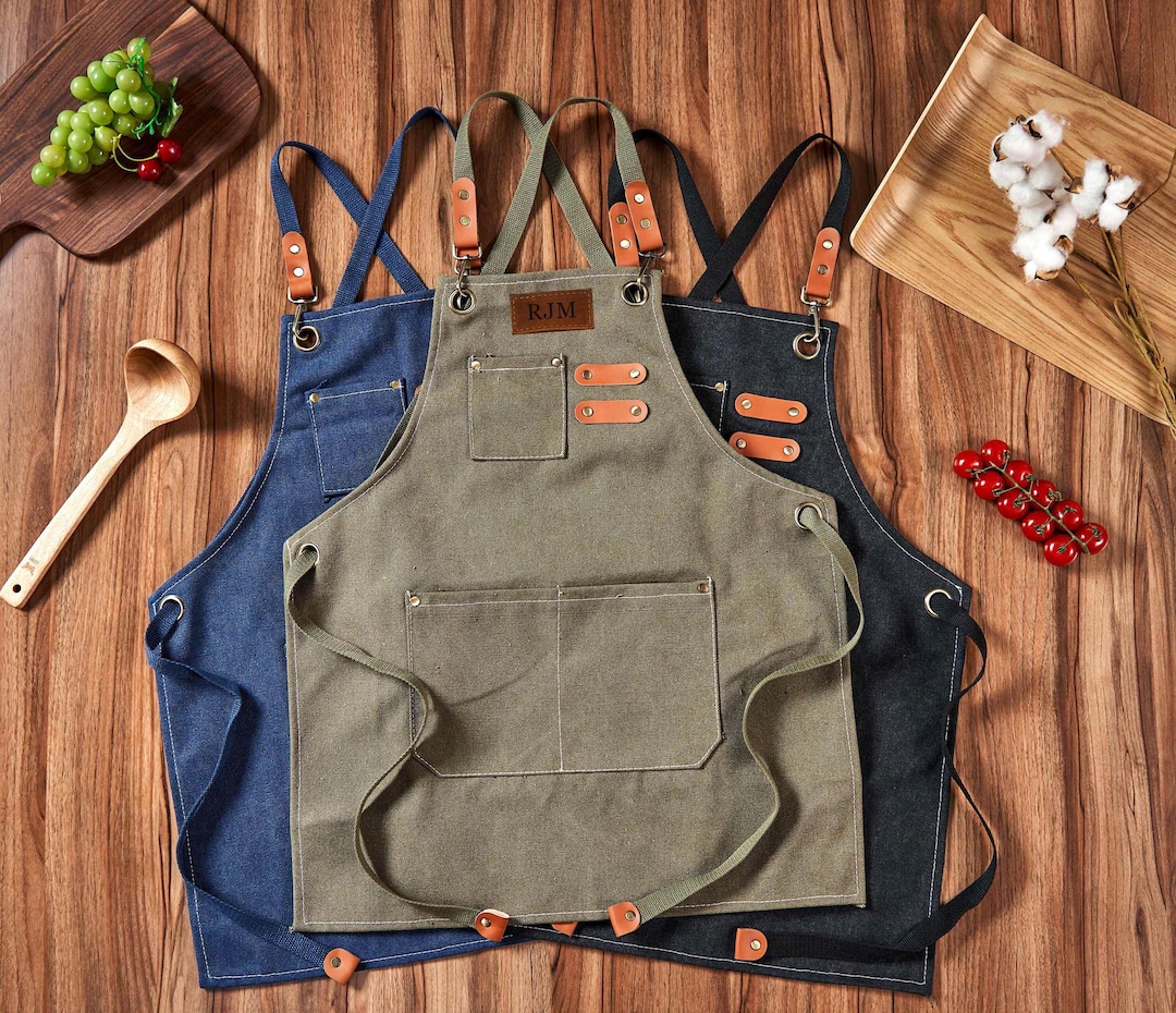 Personalized Aprons for Kids, Baby Canvas Apron, Kids Chef Apron, Child ...