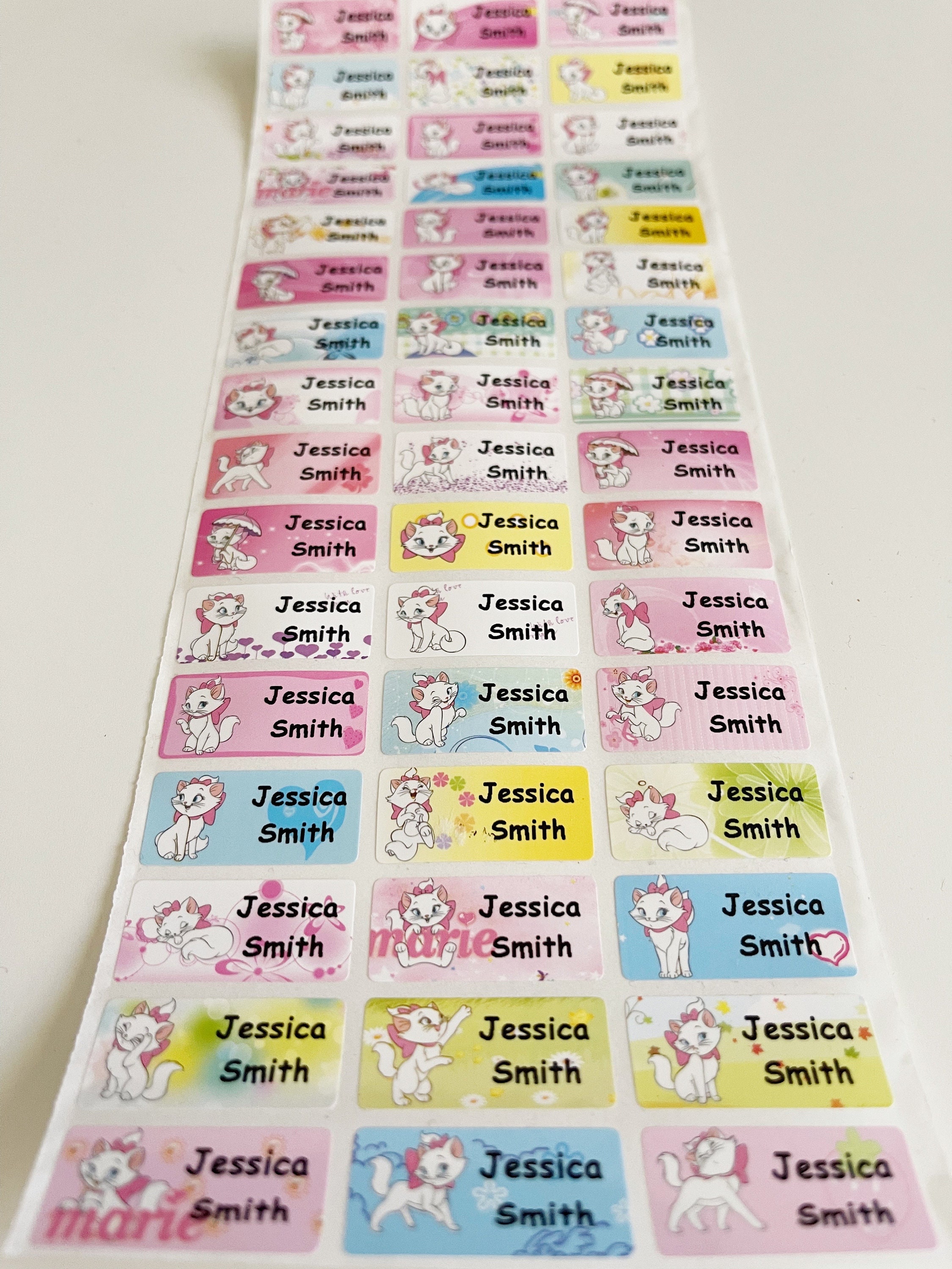 Cinnamoroll Math Label Cinnamoroll Personalise Sticker Name Label Waterproof - Etsy
