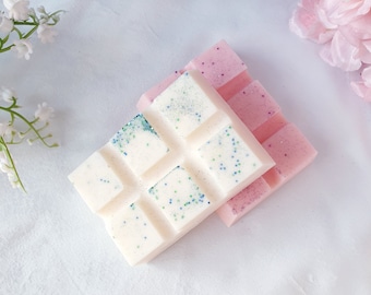 Wax Melts Snap Bar, Handmade, Highly Scented Melts, 70+ Scents, Vegan, 70-75g in Weight.