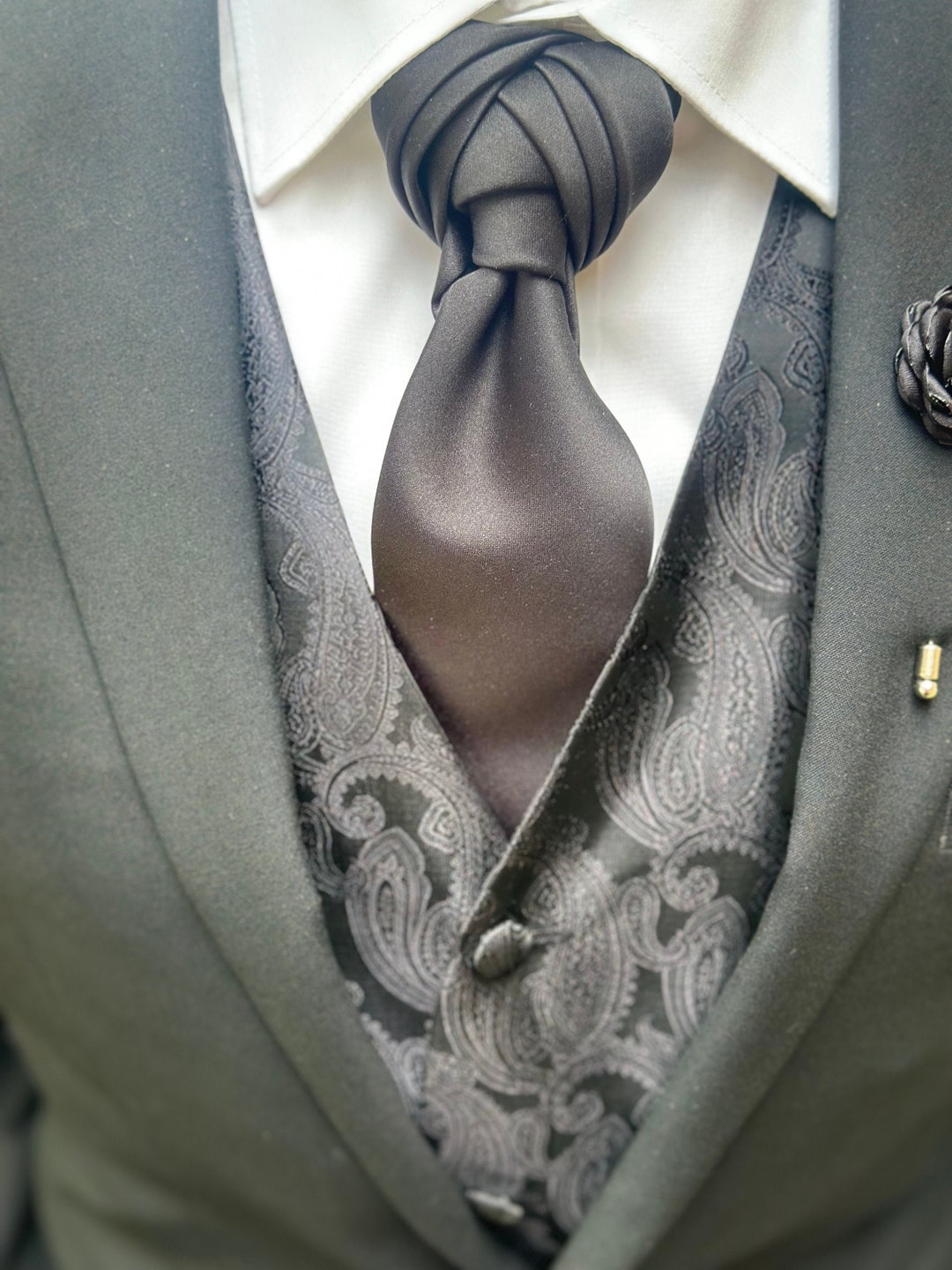 Corbata de nudo de calabaza, corbata de boda, ideas de regalos