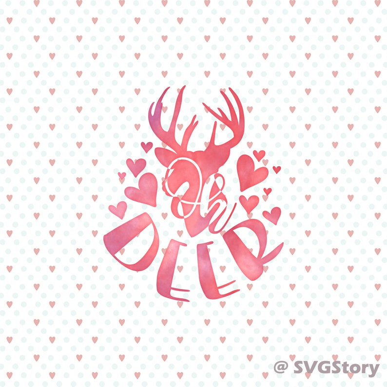 Download Oh Deer SVG Cut File Baby Girl SVG Little deer svg Doe svg | Etsy