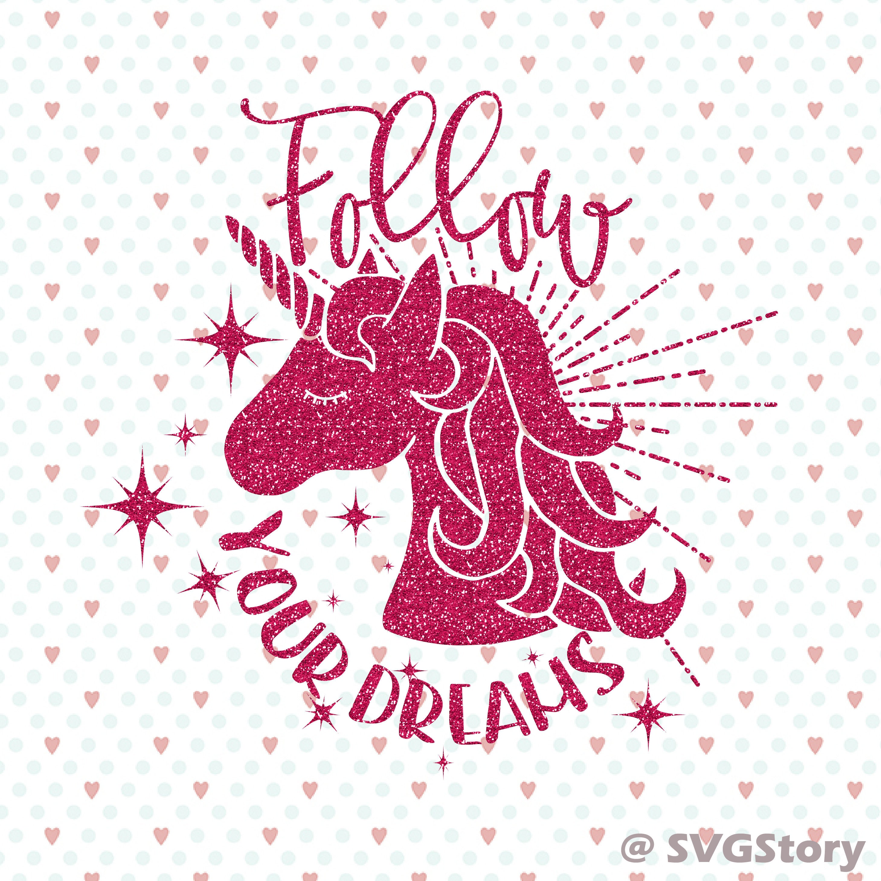 Unicorn Svg Cutting File Unicorn Silhouette Svg Cricut File SVG DXF P…