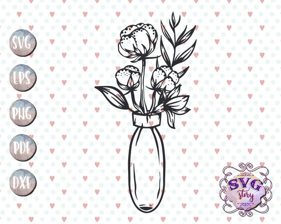 Free Free 303 Flower Jar Svg SVG PNG EPS DXF File