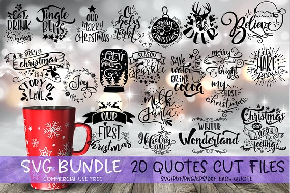 Download Free Winter Wonderland Christmas Quotes Free Hd Wallpaper SVG DXF Cut File