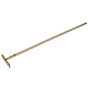 PKS copper rake narrow rake “Atik” long copper garden tool copper garden tool