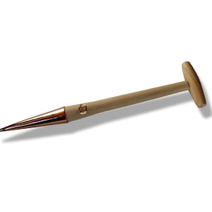 PKS solid copper garden tool “Maia&quot; set mandrel long version electroculture gardening electro culture