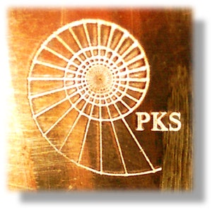 PKS Kupfer Pendelhacke Hydra copper garden tool Bild 3