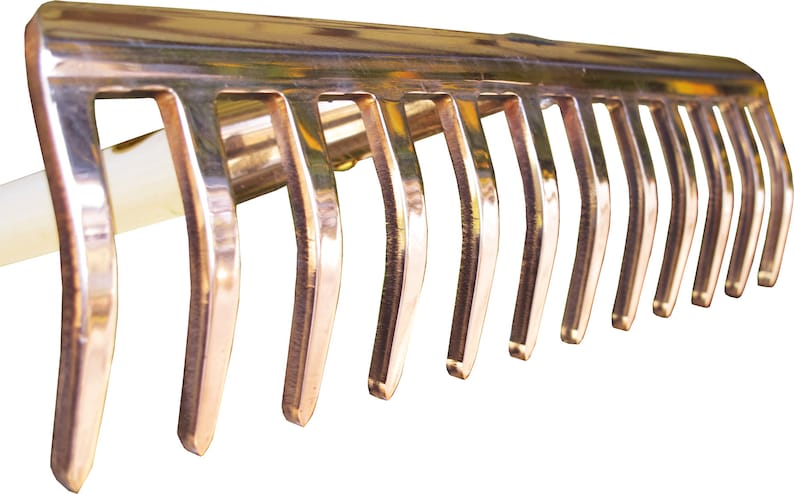 Solid Metal Rake USA PKS Solid Copper Rake