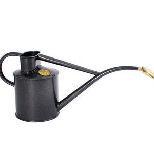 Room Watering Can Haws - 1 L Anthracite Graphite The Rowley Ripple - Two Pint