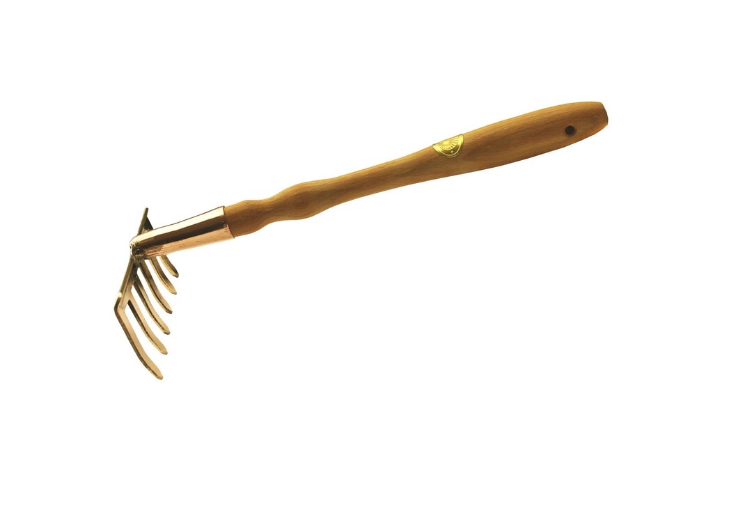 PKS Solid Copper Garden Tool “atik” Hand Rake Electroculture Gardening ...