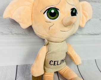 Dobby plush toy / cuddly toy with personalization Harry Potter Dobby gift idea Elf by Harry with desired name