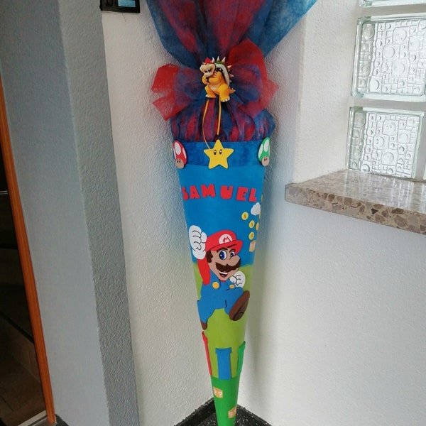 Zuckertüte Mario