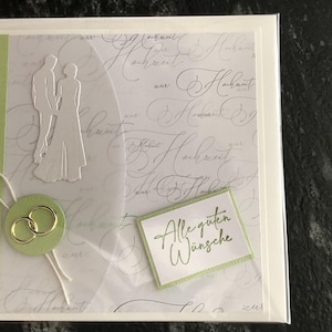 Glückwunschkarten zur Hochzeit