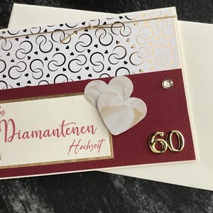 Glückwunschkarten zur Diamantenen Hochzeit