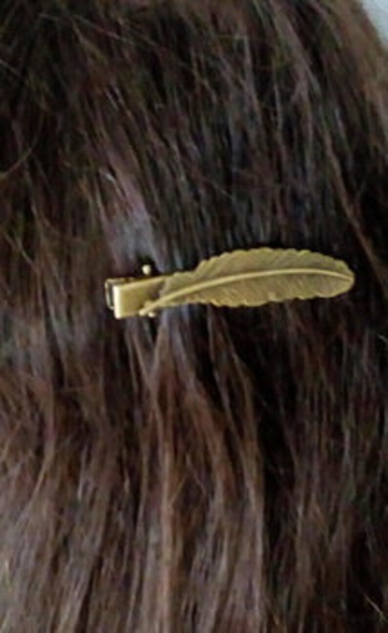 Clip Bronze Feather image 4