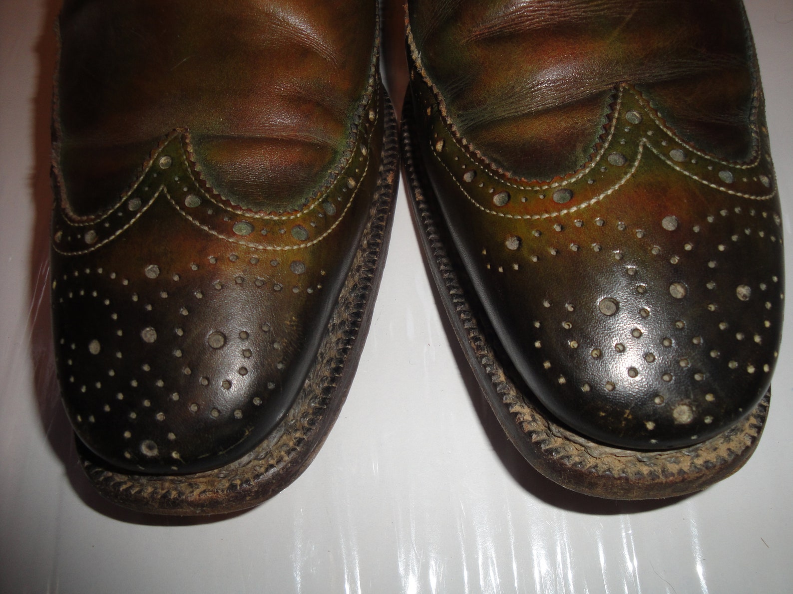 Calzoleria Harris for Barneys New York Brown/Green