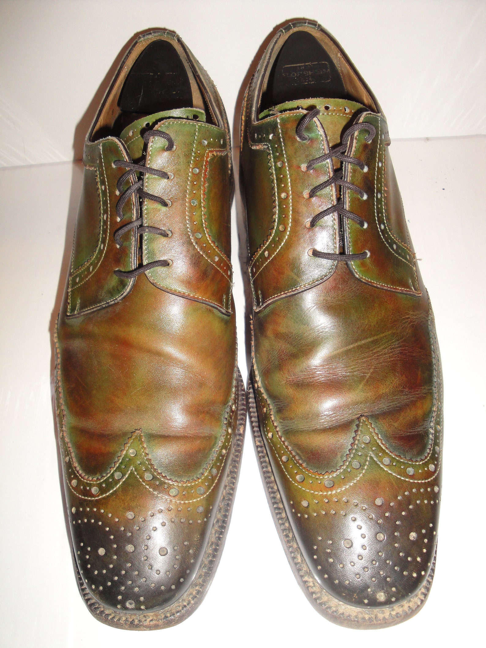 Calzoleria Harris for Barneys New York Brown/Green