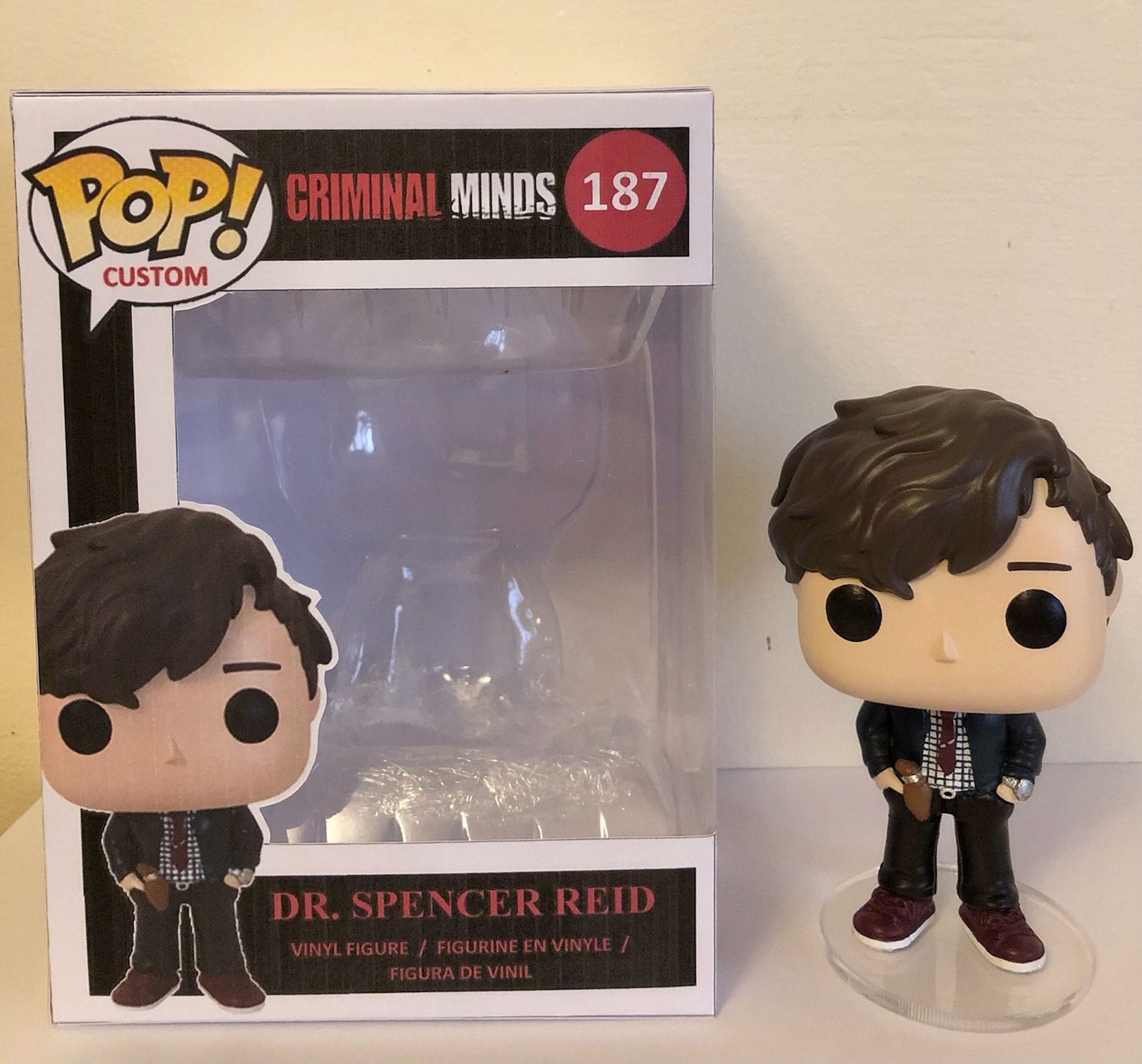 DR Spencer Reid Criminal Minds Custom Funko Pop NEW Etsy